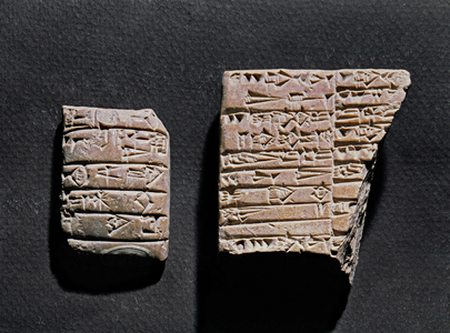Terracotta tablets from the time of Prince Ur-Utu and Ur-Mama …