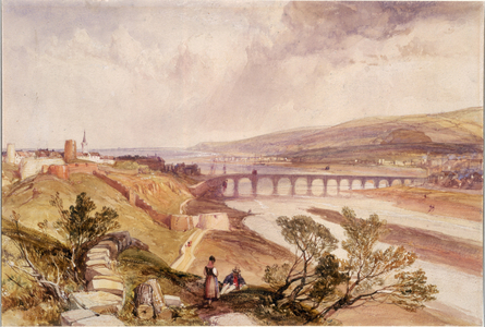 Berwick upon Tweed (w/c on wove paper)
