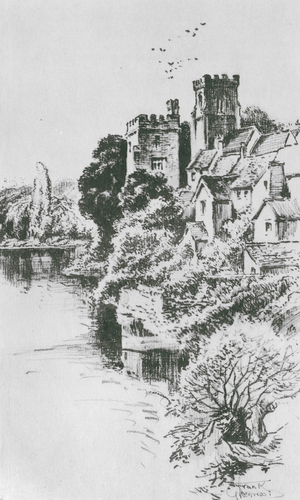 West Tanfield (litho)