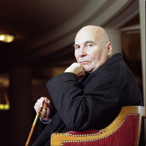 Hans Werner Henze - portrait of the German composer, 2001. b. 1 July 1926.