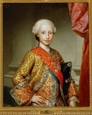 Infant Antonio Pascual de Bourbon … (painting on canvas)