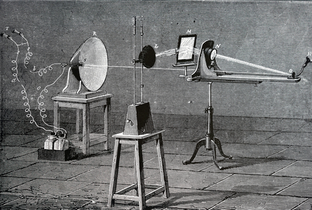 Alexander Graham Bell's photo phone, 1891