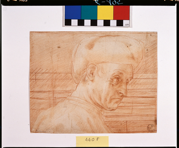 Study for portrait of Piero de'Medici (drawing)