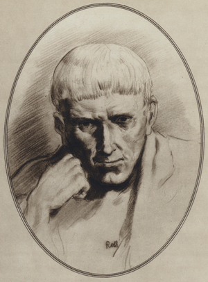 Portraits of Great Philosophers: Aristotle (litho)