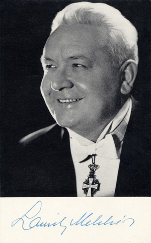 Lauritz Melchior  Signed