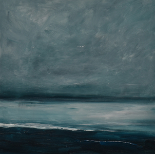 Solitude Bay I (acrylic on board)