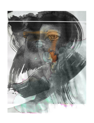 The Slow Dissolve, 2020 (Digital Mixed media)