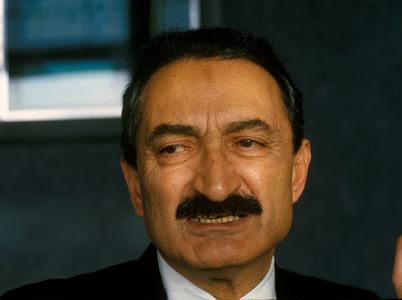 Oslo, 1987 Turkish politician Bülent Ecevit visits Norway ..., 1987 (photo)
