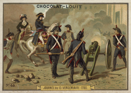 13 Vendemiaire 1795, French Revolution (chromolitho)