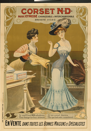 Corset N.D., 1905 (lithography)
