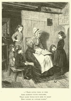 Infant learners (engraving)
