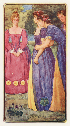 To Violets (colour litho)