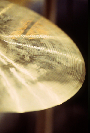Cymbal close up