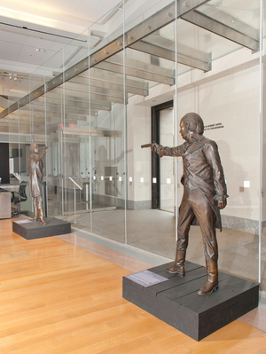 Alexander Hamilton, 2004 (bronze)