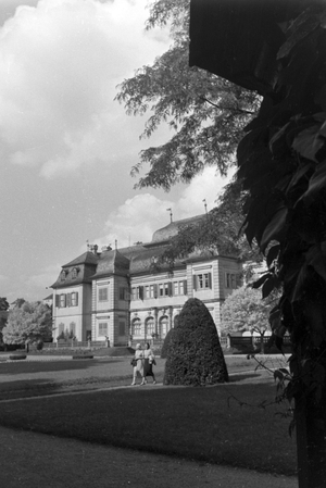 A trip to Würzburg, Germany 1930s (b/w photo)