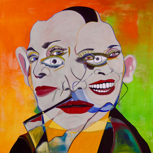 Mythe 4, 2021 (oil and acrylic on canvas)