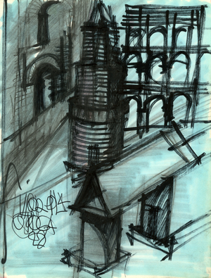 Untitled, 1994 (marker on paper)