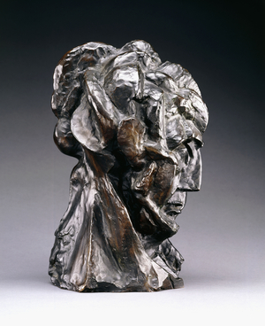 Head of a Woman (Fernande), c.1909 (bronze with dark brown and black patina)