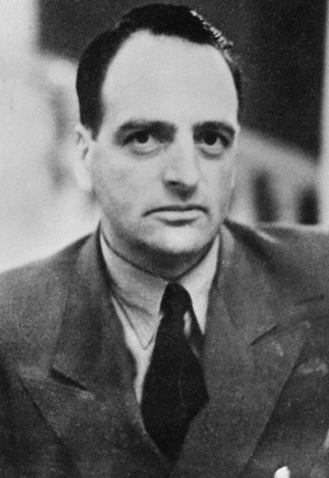 Portrait of Edmund Veesenmayer, Germany, 1944 (b/w photo)