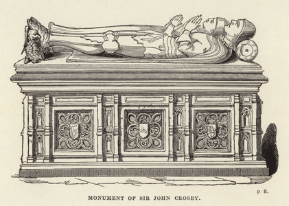 Monument of Sir John Crosby (engraving)