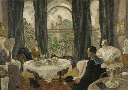 Celia's Aunts, 1942 (oil on canvas)