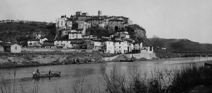 Italy, Tuscany, Capraia Island, 1920-30 (b/w photo)
