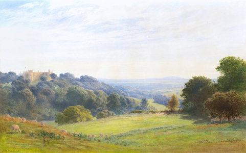Chirk Castle, Clwyd (watercolour)