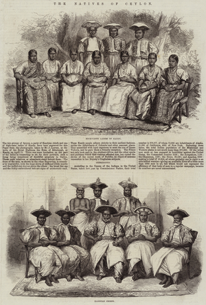 The Natives of Ceylon (engraving)