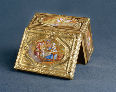 Louis-Philippe Demay Snuffbox, 18th century (champleve)