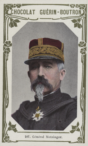 General Metzinger (coloured photo)