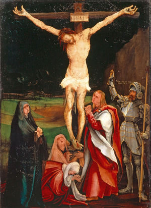 Crucifixion, c.1515 (mixed technique on limewood)