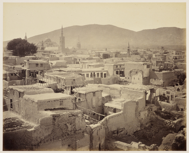 Damascus - from a minaret in the Christian quarter, Syria, 30 Apr 1862 (albumen print)