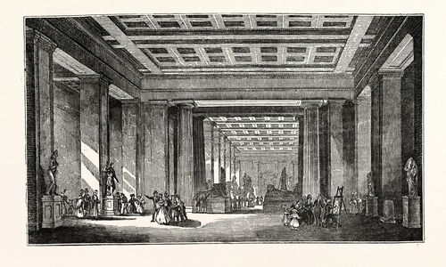 The British Museum, The Egyptian Saloon, London, UK, Britain, British, Europe, United Kingdom, Great Britain, European