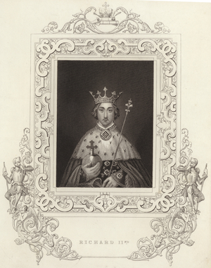 King Richard II of England (engraving)
