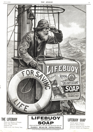 Lifebuoy Magazine, advert, UK, 1900s