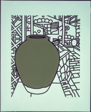 Jar, 1974 (screenprint)