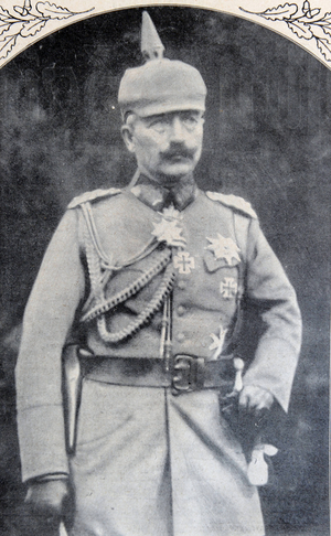 I. WK - Wilhelm II in uniform (photo)
