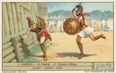 Virgil's Aeneid (chromolitho)