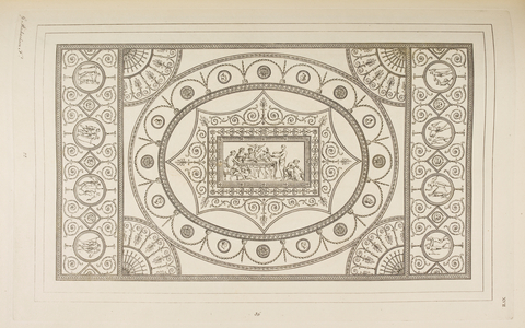Ceilings, composed in the style of the Antique Grotesque.