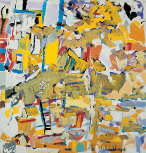 Boogie Woogie, 1980 (oil on canvas)