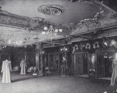 Mantle Salon, Harrods (litho)