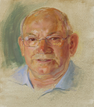 Chelsea Pensioners: Nick Clarke, Queen's Royal Irish Hussars, 2000-11 (oil on canvas)