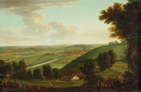 A Distant View of Henley-on-Thames, c.1742-3 (oil on canvas)