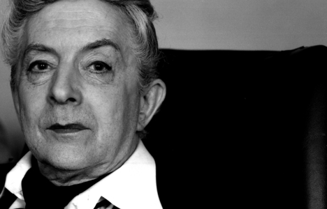 Quentin Crisp, 1988 (b/w photo)