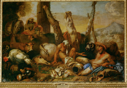 Diogenes (painting on canvas)
