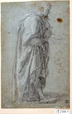 Apostle (chalk on paper)
