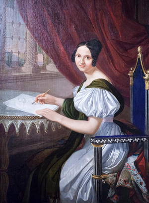 Napoleone Elisa Baciocchi, ca 1830, (oil on canvas)