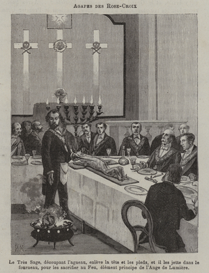 Feast of the Rose Croix (engraving)