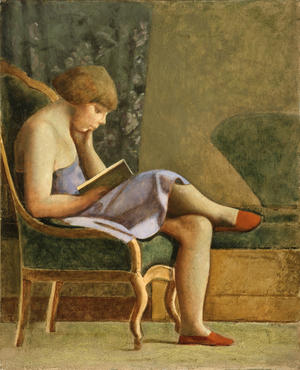 Study for “The Three Sisters” (Sylvia Colle), 1954 (oil on canvas)