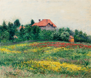 Wild Garden at Petit Gennevilliers, circa 1882-84. (oil on canvas)